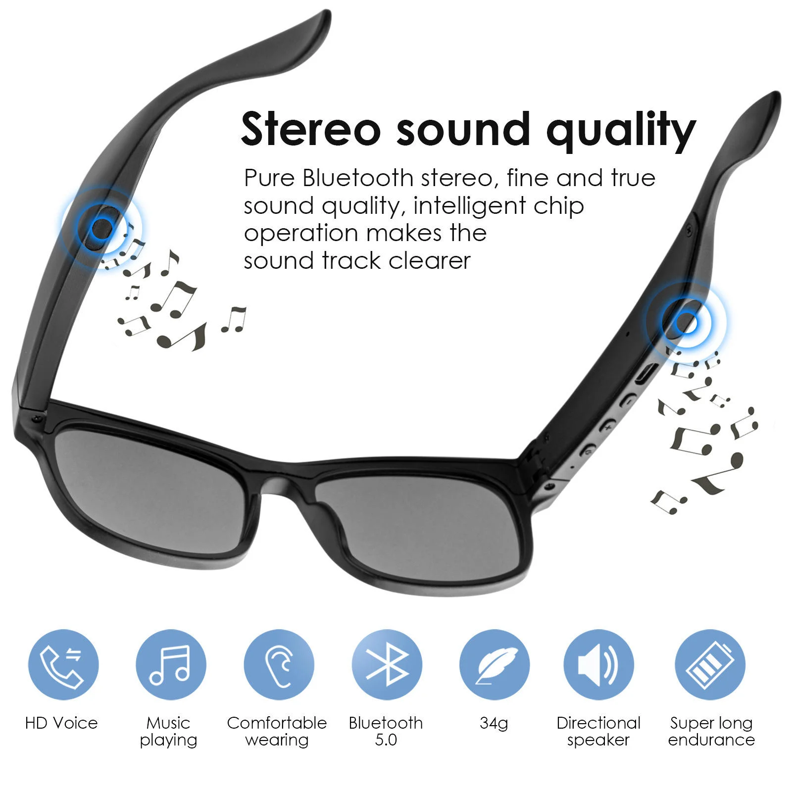 Bluetooth Audio Glasses