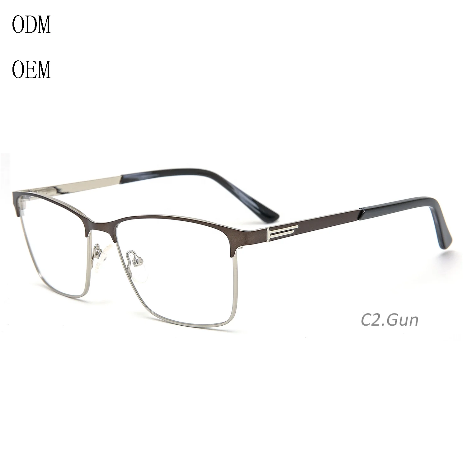 Metal frame reading glasses