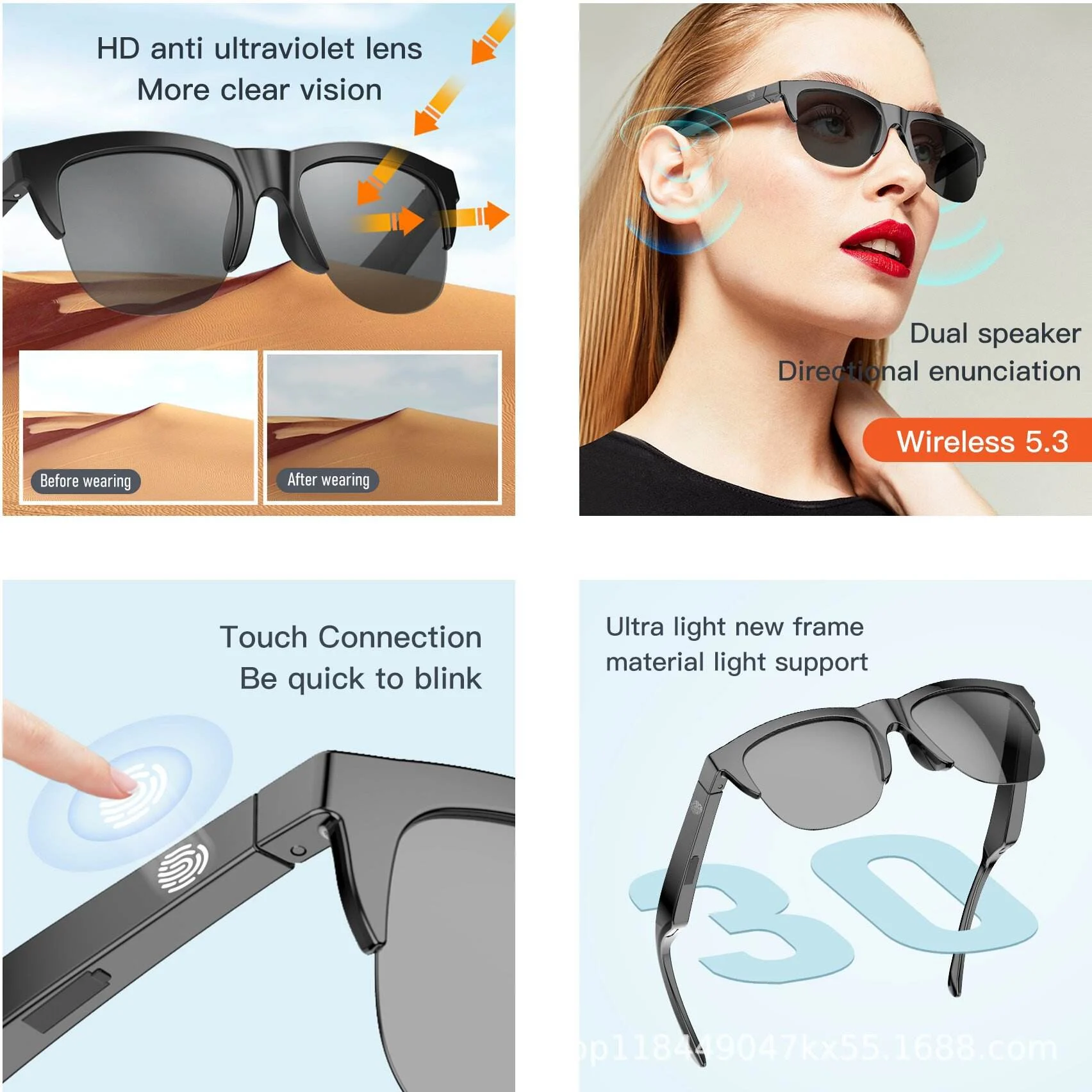 Smart eyewear showcase