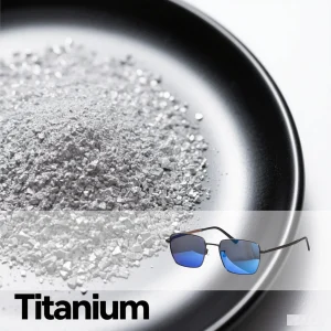 optical frame Materials titanium