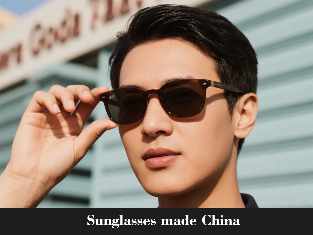 sunglasses made China