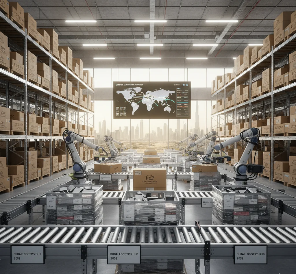 Dubai eyewear logistics