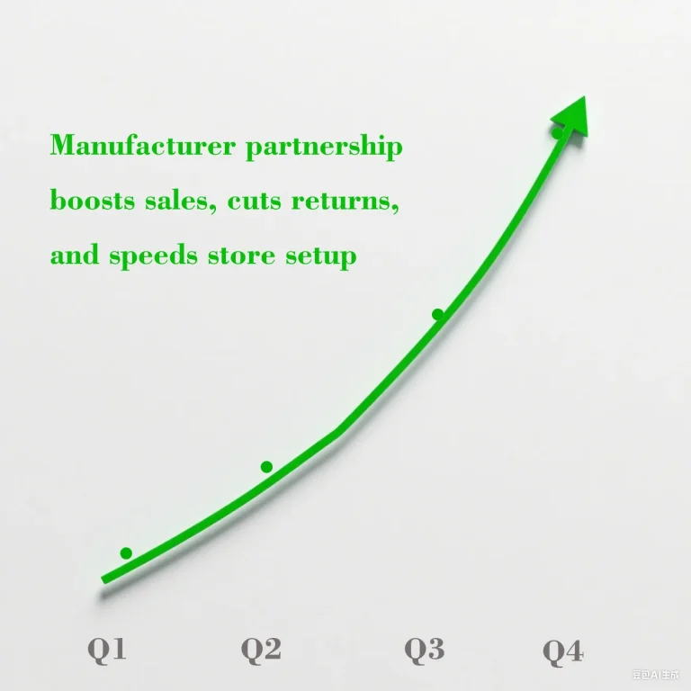 Manufacturer partnership boosts sales, cuts returns, and speeds store setup