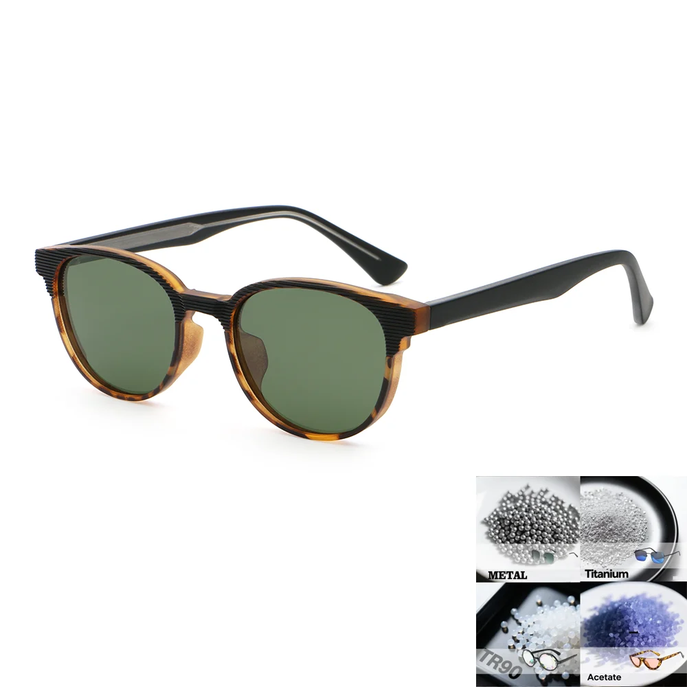 Materials of designer sunglasses