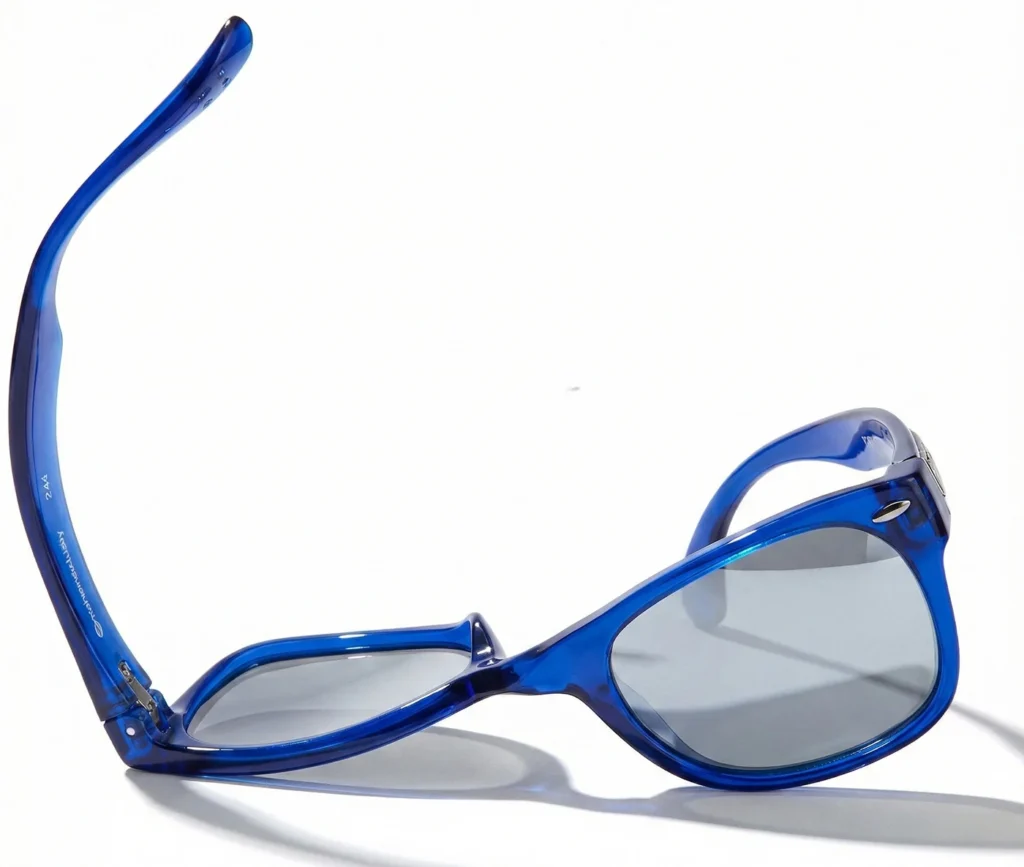 Durability and flexibility testing for sunglasses frames Flexible sunglasses frames tested for durability and impact resistance